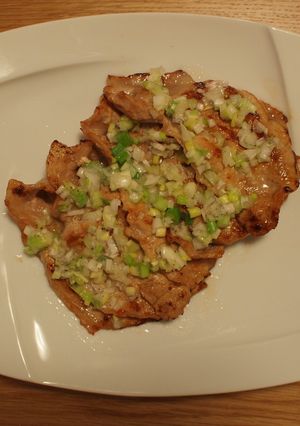 豚肉のねぎ塩だれ-レシピのメイン写真