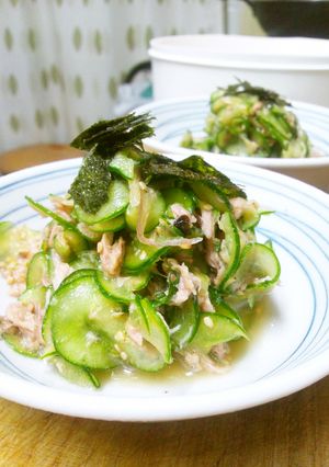 シーチキンでまろやか♪夏野菜の酢の物-レシピのメイン写真