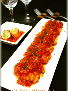 肉巻きキャベツのトマト煮-レシピのメイン写真