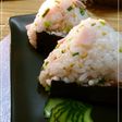 ロースハムの和風おにぎり