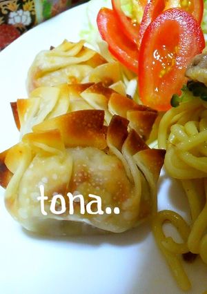 とろとろ♪茄子チーズ餃子-レシピのメイン写真
