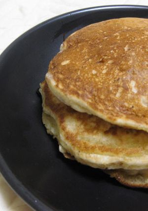 ホエーでもっちもち♪バナナパンケーキ-レシピのメイン写真
