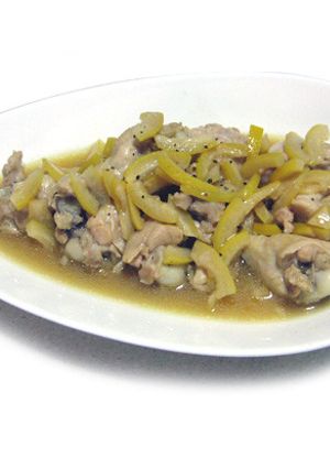 簡単！鶏手羽元のレモン煮-レシピのメイン写真
