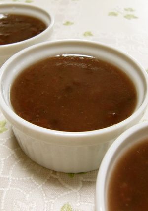 夏に爽やか！ゆであずき缶de水ようかん-レシピのメイン写真