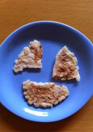 失敗した蒸しパンでせんべい⁇クッキー⁇-レシピのメイン写真