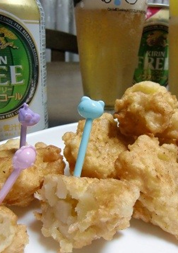 定番、レンコンとはんぺんのしんじょ揚げ風-レシピのメイン写真