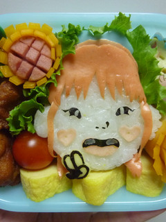 キャラ弁 似顔絵弁当 娘編-レシピのメイン写真