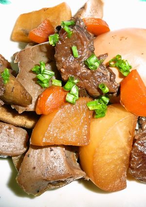 翌日も美味しい☆牛スジ肉と根菜のごった煮-レシピのメイン写真