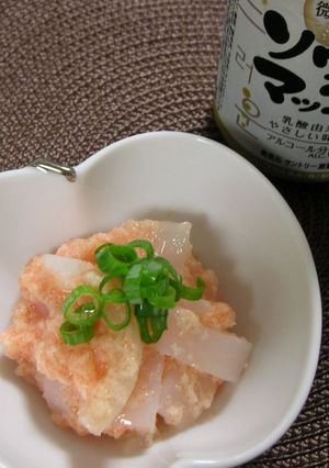 イカのふわふわっ☆明太子おろし和え-レシピのメイン写真