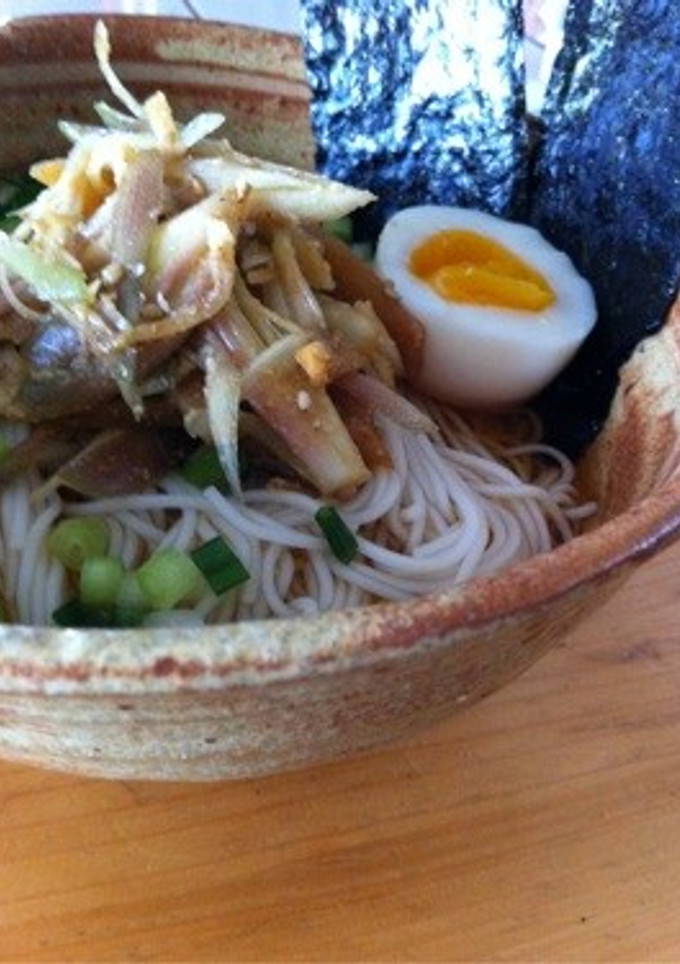 新しょうがとみょうがの中華風ごま和え-レシピのメイン写真