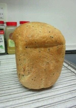 HBで楽々！しょう油風味のごまパン♪-レシピのメイン写真