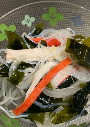 ぱっと春雨サラダ🎶-レシピのメイン写真