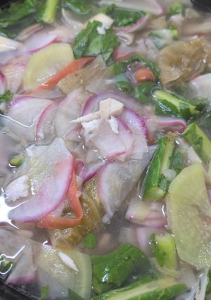 魚のアラと根菜のスープ-レシピのメイン写真