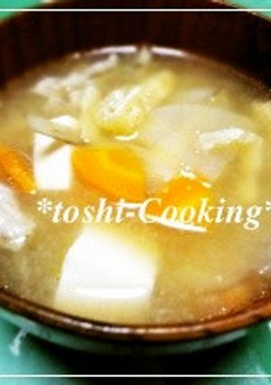 我が家の豚汁-レシピのメイン写真