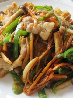 ピリ辛豚の野菜炒め-レシピのメイン写真
