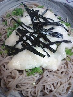 ぶっかけとろろそば-レシピのメイン写真