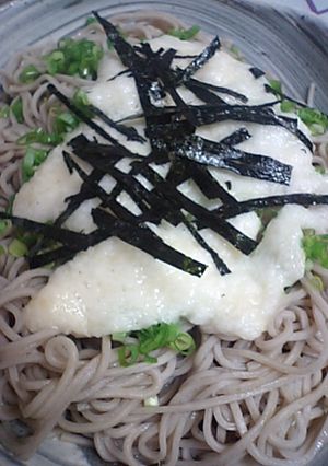 ぶっかけとろろそば-レシピのメイン写真
