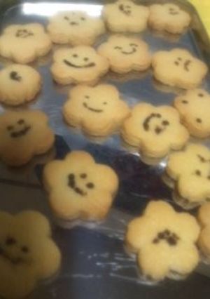 ココアで簡単お絵かきクッキー-レシピのメイン写真