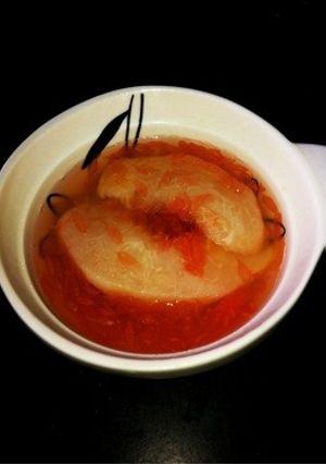 桃とグレープフルーツの簡単ゼリー-レシピのメイン写真