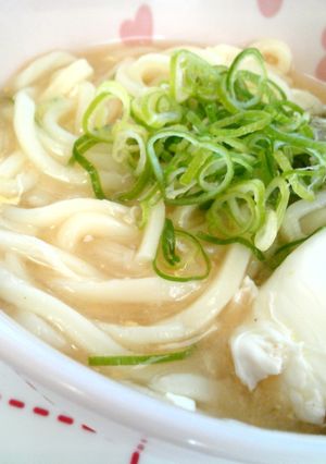 お味噌汁うどん-レシピのメイン写真