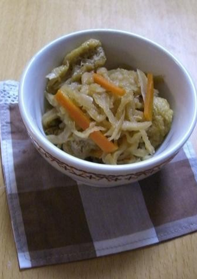 切り干し大根の煮物-レシピのメイン写真