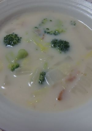 白菜たっぷりクリームシチュー♪-レシピのメイン写真