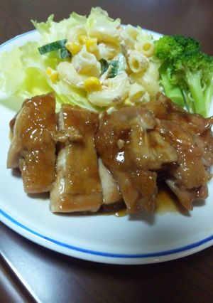 マーマレードで☆鶏の照り焼き-レシピのメイン写真