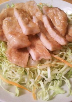 甘辛ポークソテー-レシピのメイン写真
