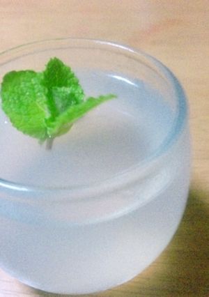 かんたんヘルシー　レモネードゼリー-レシピのメイン写真