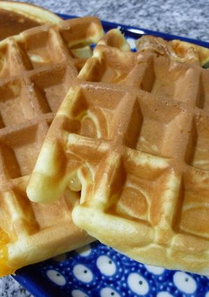 クラフト切れてるチーズ入り★ワッフル-レシピのメイン写真