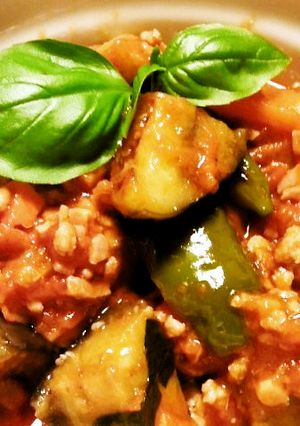 イタリアンなマーボー茄子？！-レシピのメイン写真