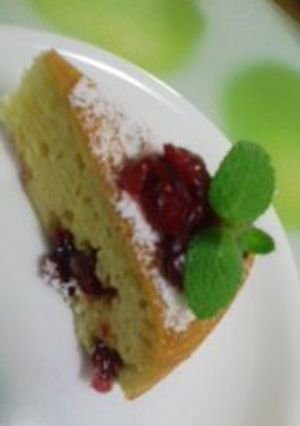 ヘルシー✿クランベリーケーキ-レシピのメイン写真
