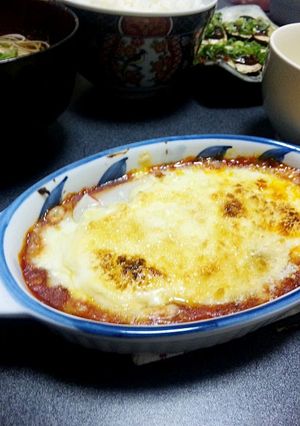 餅ミートグラタン-レシピのメイン写真
