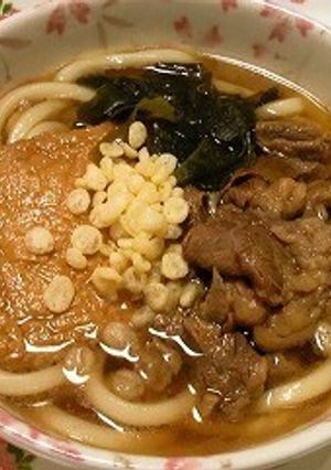 【甘くて美味しいしっかり★肉うどん★】-レシピのメイン写真