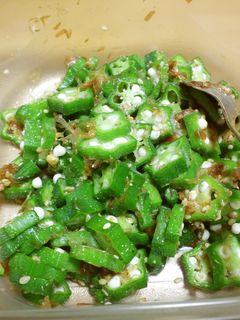 ご飯のお供に♪オクラ-レシピのメイン写真