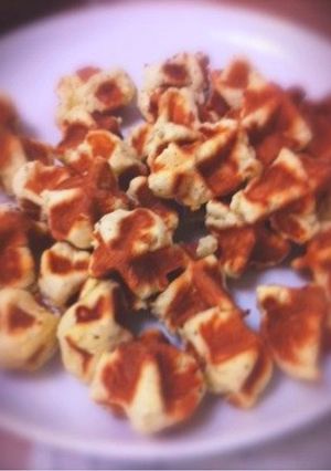 簡単すぎ！紅茶のワッフルクッキー-レシピのメイン写真