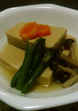 こうや豆腐の含め煮♪-レシピのメイン写真