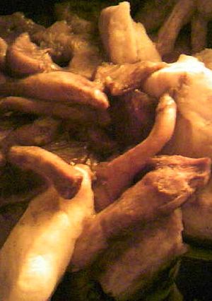 鶏胸肉となめこの醤油みりん酒昆布茶炒め-レシピのメイン写真