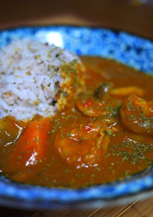 ☆ぷりぷりえびトマトカレー☆-レシピのメイン写真