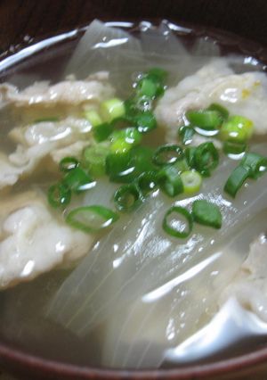 玉葱の豚汁-レシピのメイン写真