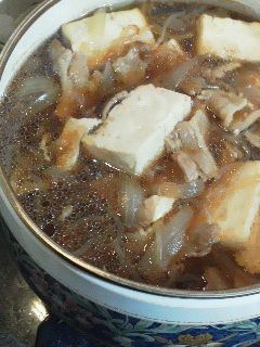 余ってしまったすき焼きのたれで絶品肉豆腐-レシピのメイン写真