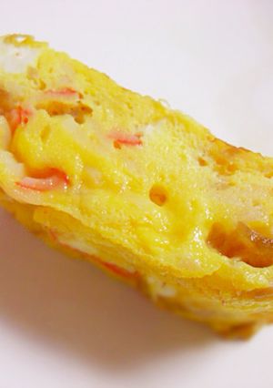 ＊お弁当に♪なめたけとカニカマの卵焼き＊-レシピのメイン写真
