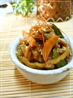 ささげと茹で干し大根の炒め煮-レシピのメイン写真