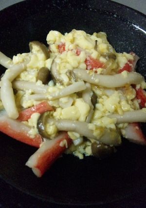 ☆余った卵豆腐を炒めちゃいました☆-レシピのメイン写真