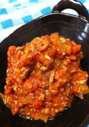 野菜いっぱいミートソース-レシピのメイン写真
