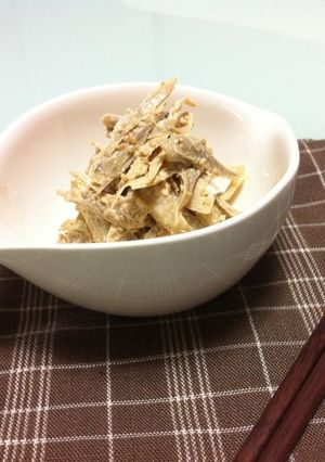簡単♪ごぼうの味噌マヨサラダ♪-レシピのメイン写真