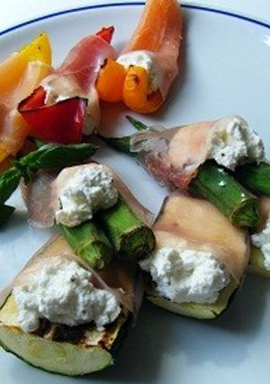 グリル野菜の生ハム巻き-レシピのメイン写真