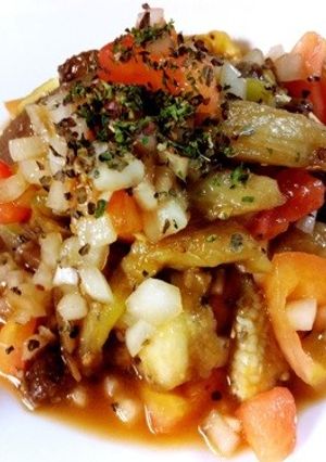 蒸しナス＊イタリアンサラダ-レシピのメイン写真