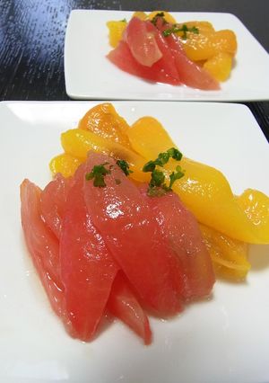パプリカとトマトの甘いマリネ☆-レシピのメイン写真