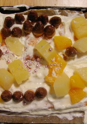 オーブンいらず!ココナッツサブレのケーキ-レシピのメイン写真
